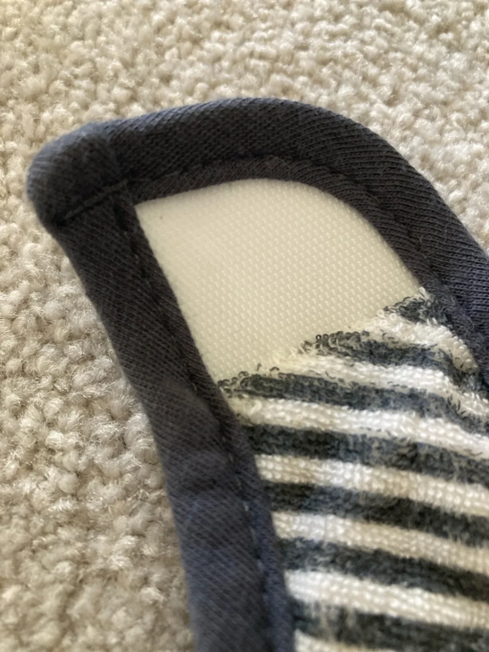 4/$10 - Gerber Gray & White Bib